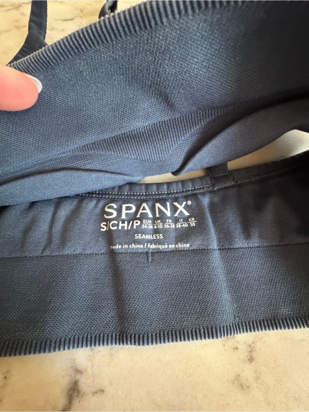 (EUC) SPANX Soft Stretch Seamless Workout Set 💙 S/XS - Picture 7 of 12